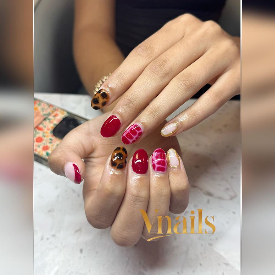 Nail collection at V Nails 